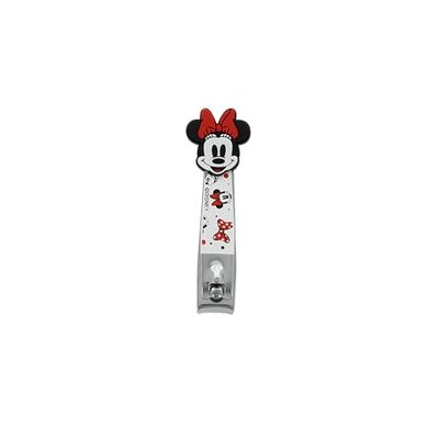 Disney Mickey & Minnie - Dekorerat rostfritt stål Dekorerat rostfritt stål - Idealisk för perfekt manikyr - Minnie Silicone Design - 6,5 cm