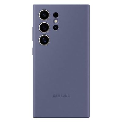 Samsung Galaxy Official S24 Ultra Silicone Case, Violet