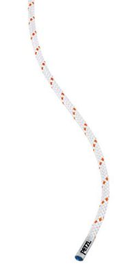 Petzl, Pur Line 6 Mm, Hyperstatische, Ultralichte En Ultra -Resistente Koord, Wit/Oranje, 65 M, Unisex-Volwassene