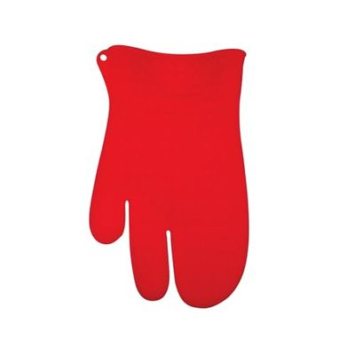 Silikomart | Mister Hot Luva de silicone, cor vermelha, medidas 250 x 168 mm,
