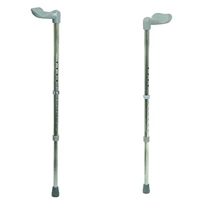 Aidapt Large Right Hand Metal Ergonomic Walking Stick (Eligible for VAT relief in the UK) & Large Left Hand Metal Ergonomic Walking Stick (Eligible for VAT relief in the UK)