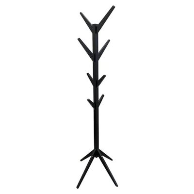 HOME DECO FACTORY - Hd6191 - Portemanteau Arbre Noir 178 cm Mobilier Meuble Portemanteau Portant Vetements