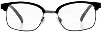 Foster Grant Eye Care Oak Reading Glasses, Matte Black, 52mm x 19mm x 140mm