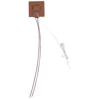 Thermo TECH Siliconen verwarmingsfolie, met glasvezel versterkt, 24 V/AC, 24 V/DC 25 W, beschermingsklasse IPX7 (l x b), 50 mm x