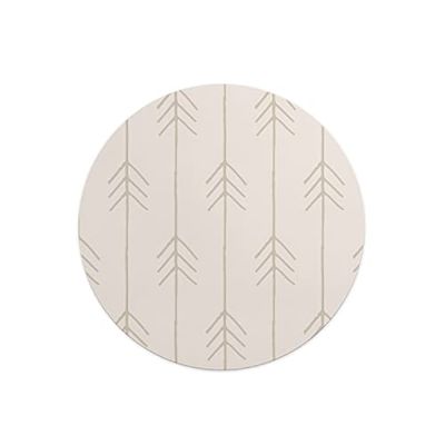 Questo Casa, Round Digital Printed Mouse Pad, Non-Slip Base, for Office and Home, Diameter:22cm
