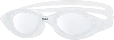 Zoggs Panorama Lunettes de Natation avec Verres Teintés – Pour Adultes, Antibuée, Protection UV, Ajustement Rapide, Large Champ de Vision - Transparent