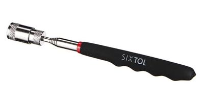SIXTOL MECHANIC PICK UP 1 | Magnetic Telescopic Tool | LED Light | Extendable 200-820mm | Precision Retrieval