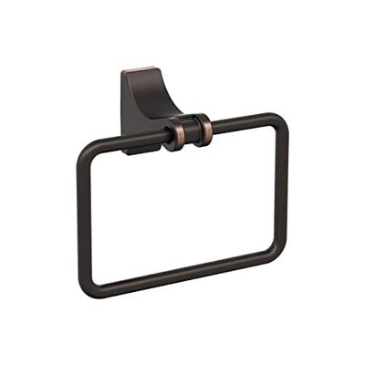 Amerock | Anillo de Toalla | 5-1/4 Pulgadas (133 mm) | Bronce aceitado | Davenport | Toallero | Herrajes de baño | Accesorios de baño