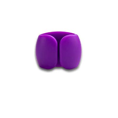 MOISXDZ Cable de datos hebilla para guardar el cable de carga de auriculares hebilla de cierre multifunción (morado)