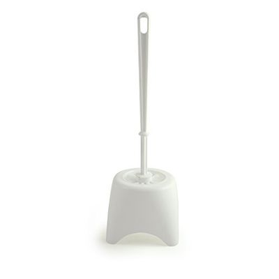 Bentley industriel P3302/blanc Ensemble de brosse WC avec support