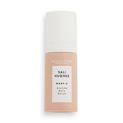 Revolution Skincare London, Sali Hughes, Must-C Daily Serum, Siero viso idratante e illuminante, 30ml