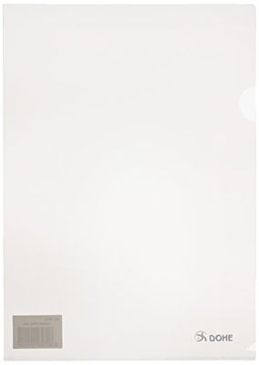 DOHE 90421 – Cartellina in Polipropilene, A4, colore: grigio