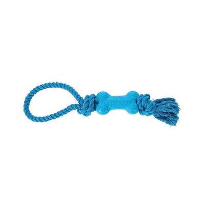 Dingo Juguete para Perros 30076 Azul Algodón Caucho
