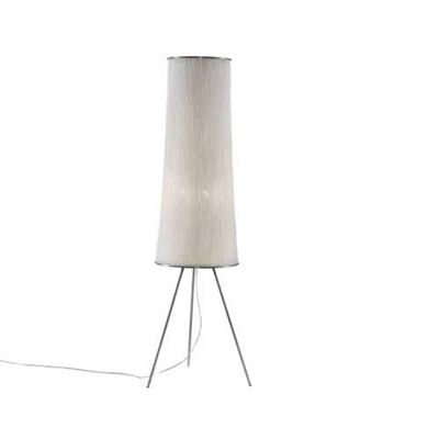 Arturo Alvarez Lampe sur pied de la collection Ura, taille moyenne, blanche, 52 x 52 x 156 cm (référence : UR03B)