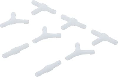 BGS 8790-3 | Conectores para mangueras de caucho y plástico | resistente al combustible | 3 mm | 8 piezas