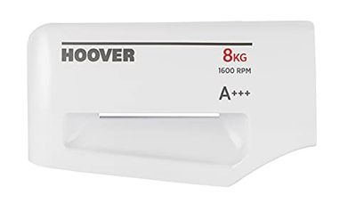 Hoover 43009875 Front Dispenser Drawer Cover for Washing Machine, Plastic, Original Accessory, 8 kg, 10x25x2 cm