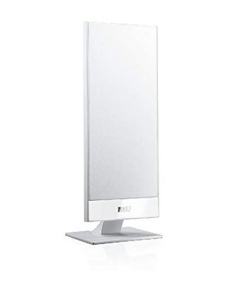 KEF T101 Lautsprecher Weiß Paar|Ultra Flach| 3,5cm tief|10-100W|HiFi|Heimkino|TV