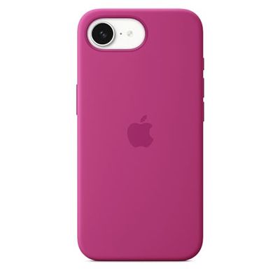 Apple iPhone 16e Silicone Case – Fuchsia 