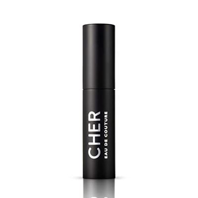 Cher Eau de Couture Atomiseur dans un Luxueux, Matte Mini pour voyage, un parfum épicé, audacieux et classique avec des notes de bergamote, jasmin et orchidée vanille, 0,34 fl oz