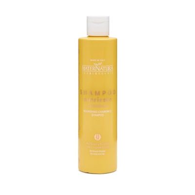 Maternatura, Shampoo per Capelli Secchi alla Camomilla, Formula Arricchita con Balsamo ad azione Nutriente e Idratante, Bio Beauty Routine Cute e Capelli Secchi, Made in Italy - 250 ml