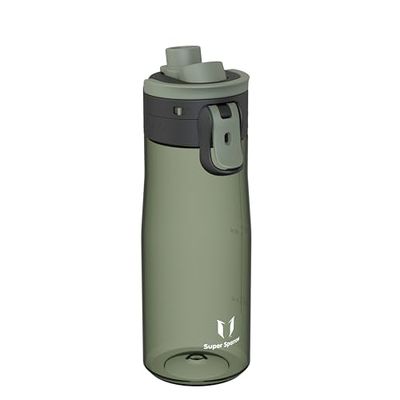 Super Sparrow Borraccia 750ml - Bottiglia Senza BPA, a Prova di Perdite - Borracce TouchGulp Flusso Rapido Con Un Clic per Scuola, Sportiva, Palestra