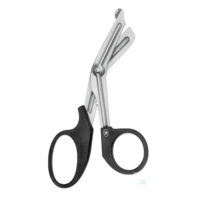 Hammacher Forbici universali con manici in plastica, angolate, lunghezza 180 mm