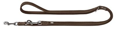 HUNTER Laisse d'entraînement pour Chien de Chasse Marron 200 x 18 cm