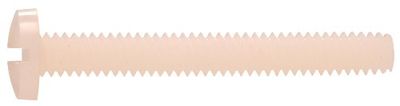 The Hillman Group 59484 25-61 x 2,5 cm - nylonowa śruba maszynowa z łbem spoiwem, 20-pak