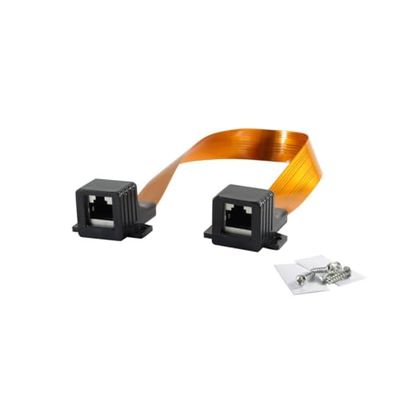 RJ45 przepust okienny przezroczysty S-CONN 08-01010