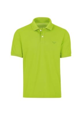 Trigema Deluxe Piqué poloshirt voor heren, lemon, XL