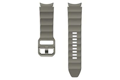 Samsung Galaxy Officiële robuuste sportband (20 mm, S/M) voor Galaxy Watch, grijs