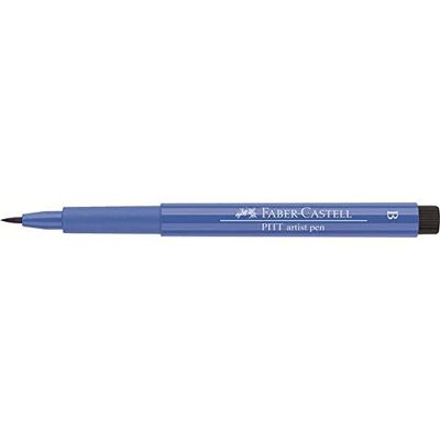 Uniball FABER CASTELL ROTULADOR PITT ARTIST PEN BRUSH PUNTA PINCEL AZUL COBALTO -10U