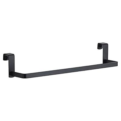 Gedy Matte Black Hanging Towel Rail