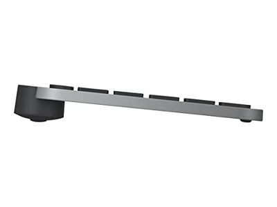 Logitech MX Keys Mini for Business tastiera wireless illuminata, Layout Francese AZERTY - Grigio