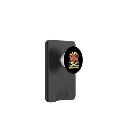 Libra Zodiac: I'm A Libra - I Strive For Peace And Harmony PopSockets PopWallet for MagSafe
