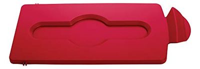 Mince Jim Décoration pour station de recyclage, 1 Lid, Red, 1