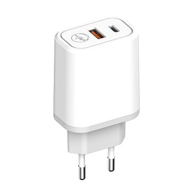 Mobility Lab ML314020 – USB-C & USB-oplader 30 W – supersnelle oplader voor smartphones, iPhone, tablets – USB-C en USB-voedingsadapter – wandlader – wit