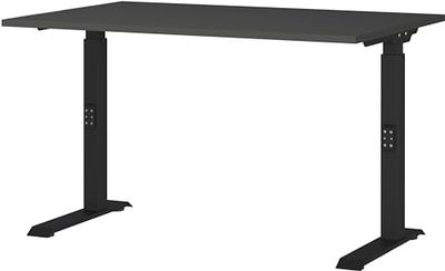 Germania Bureau 7910-547, en Graphite, réglable en Hauteur Moyenne, 120 x 91 x 80 cm (LxHxP)