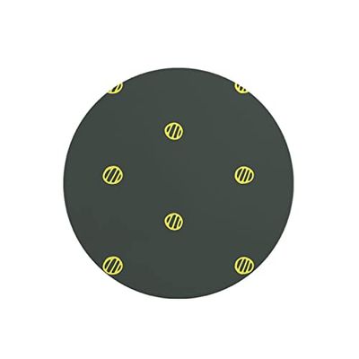 Questo Casa, Round Digital Printed Mouse Pad, Non-Slip Base, for Office and Home, Diameter:22cm
