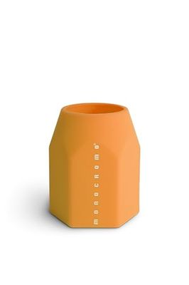 Effen pennenhouder van siliconen, neonoranje