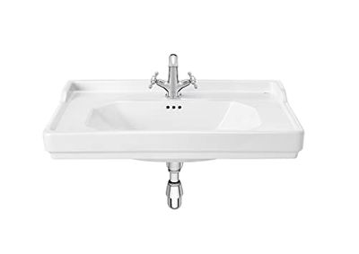 Roca, Carmen,Wall Porcelain Basin for Pedestal,White,800 mm x 500 mm x 225 mm,A3270A0000