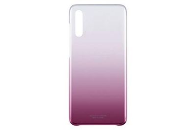 Samsung A70 Hard Protective Gradation Smartphone Cover Case Durable and Lightweight Stylish Design – Pink