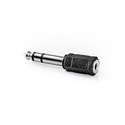 VALUALINE AC-007 Adaptador Jack 3'5, preto