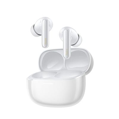 Xiaomi Redmi Buds 6 Pro, Cuffie Bluetooth, Audio dimensionale con tracking del movimento della testa, Hi-Res Audio, Cancellazione attiva del rumore, Comandi Touch, Bilanciamento Alti-Bassi, Bianco