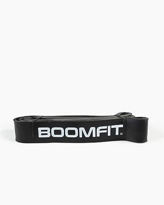 BOOMFIT Banda de Resistencia, Fascia Elastica di Resistenza 45mm Unisex-Adulto, Black, One Size