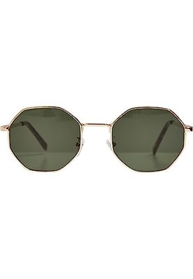 Urban Classics Tb5605-sunglasses Toronto Occhiali da Sole, Rosso bottlegre/Oro, Taglia Unica Unisex-Adulto