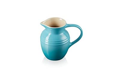 Le Creuset Brocca Classic in Gres Vetrificato, 600 ml, 550 g, Blu Caribe, 80903061700005