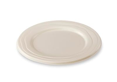 ALPHAFORM Sachet de 20 assiettes ivoires D185 réemployables et recyclables