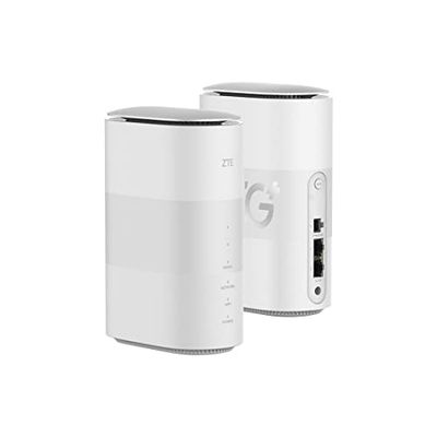 ZTE 5G CPE MC801A, 5G ontgrendelde wifi-router voor thuis, snelle wifi 6, tot 3,8 Gbps, hoogwaardig ontwerp met laag stroomverbruik, EU-stekker