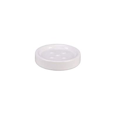 Ibergrif M33002W-JUNIOR, Portasapone per Doccia a Terra, Bianco, Plastica